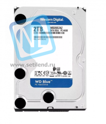 Жесткий диск WD SATA-III 2Tb WD20EZAZ Blue (5400rpm) 256Mb 3.5"