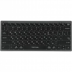 Клавиатура A4Tech Fstyler FX51 серый USB slim Multimedia (FX51 GREY)