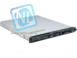 eServer IBM 8849ECG 306m Rack 1U, CPU P4 3.2GHz 631 L2 Cache 2MB FSB 800MHz, RAM 1x512MB PC2-4200 DDR2 SDRAM ECC, 2 Bays 3.5" Simple-Swap, HDD Open Bay, Int. Single Channel SATA Controller, Power 350 Fixed, CD-ROM, No FDD, Dual Channel Gigabit Ethernet-88