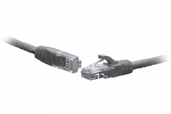 Коммутационный шнур F/UTP 4-х парный cat.5e 10.0м LSZH standart серый