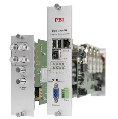 Модуль 4-тюнерного трансмодулятора QAM DMM-2410TM-30S2C на 4 DVB-C для цифровой ГС PBI DMM-1000