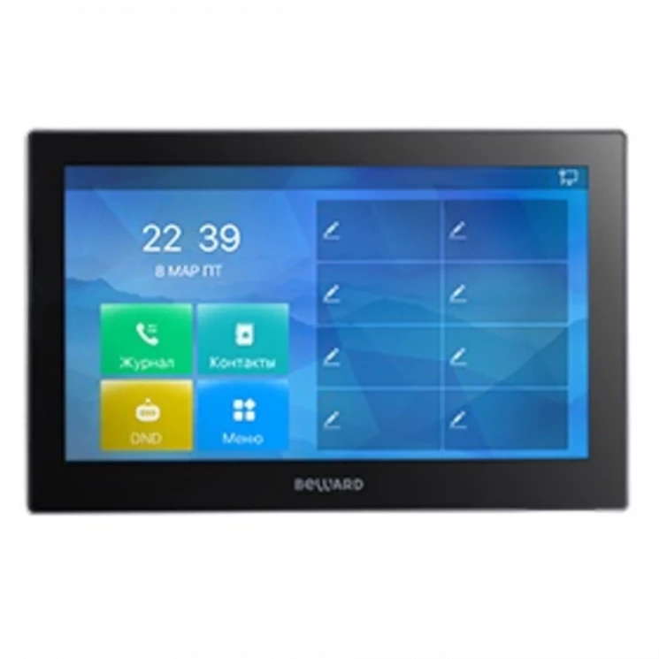 Видеомонитор Beward SM730, SIP-протокол, 7" сенсорный дисплей 1024x600, PoE, 12В(DC), ОС Linux