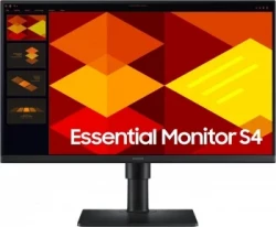 Монитор Samsung 24" Essential S4 S24D400GAIXCI черный IPS LED 16:9 HDMI матовая HAS Piv 1000:1 250cd