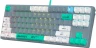 Клавиатура A4Tech Bloody S87 Energy механическая серый/зеленый USB for gamer LED (S87 USB ENERGY ASH)