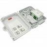 Коробка распределительная оптическая SNR-FTTH-FDB-24X (укомплектованная 2 делителями 1х4)