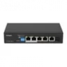 Неуправляемый 4 портовый PoE коммутатор PUS-TS04GL-60M v2