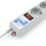 Фильтр-удл. PC 1,9м 5р, сер. 10А/2,2кВт д/подкл. к UPS(C14)
