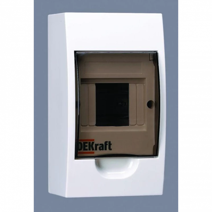 Корпус навесной ЩРН-П-4 20х11х9 4мод.IP41 пластик. DEKraft 31008DEK