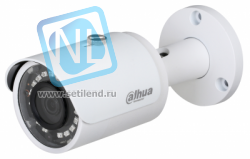 IP камера Dahua DH-IPC-HFW1020SP-0280B-S3 уличная мини 1 Мп, 25 к/с @ 720p, объектив 2.8 мм, ИК подсветка, IP67, PoE