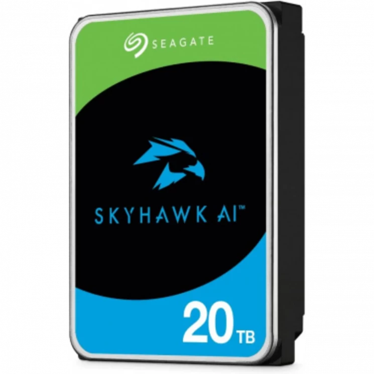 Жесткий диск Seagate SATA-III 20Tb ST20000VE002 Surveillance SkyHawkAI (7200rpm) 256Mb 3.5"