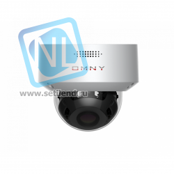 IP камера OMNY PRO M25E 2812 купольная 5Мп (2608x1960) 20к/с, 2.8-12мм мотор., F1.6-3.3, EasyMic, встр.микр, 802.3af A/B, 12±1В DC, ИК до 50м