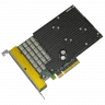 Сетевая карта 6 портов 10/100/1000Base-T Bypass (RJ45, Intel i350AM2 и Intel i350AM4), Silicom PE2G6BPi35-SD