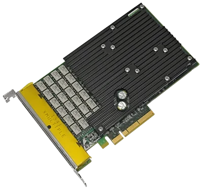 Сетевая карта 6 портов 10/100/1000Base-T Bypass (RJ45, Intel i350AM2 и Intel i350AM4), Silicom PE2G6BPi35-SD