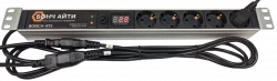 Блок розеток с АВР BONCH-ATS/PDU 8A-5S-Am-C14/C14