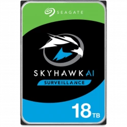 Жесткий диск Seagate SATA-III 18Tb ST18000VE002 Surveillance SkyHawkAI (7200rpm) 256Mb 3.5"