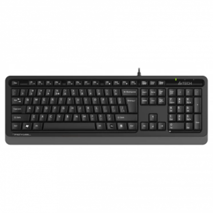 Клавиатура A4Tech Fstyler FKS10 черный/серый USB