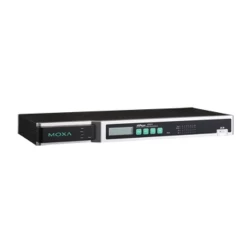 NPort 6650-8 Сервер последовательных интерфейсов с криптозащитой, 8xRS-232/422/485, разъем SD/MMC, 100...240В, с адаптером питания MOXA