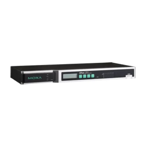 NPort 6650-8 Сервер последовательных интерфейсов с криптозащитой, 8xRS-232/422/485, разъем SD/MMC, 100...240В, с адаптером питания MOXA