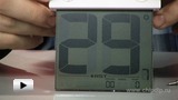 Смотреть видео: 01288 Термометр цифровой на липучке